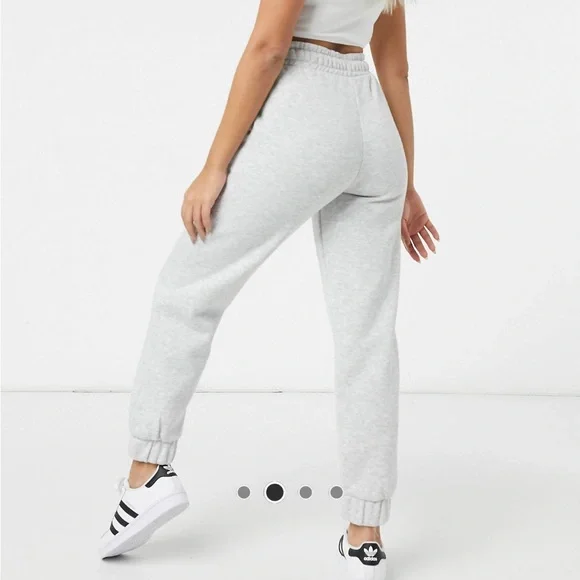 ASOS Weekend Collective oversized sweatpants gray marl - Picture 7 of 8